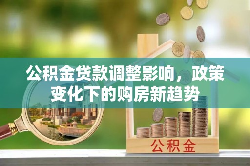 额济纳旗公积金贷款调整影响，政策变化下的购房新趋势