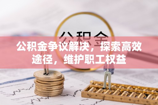 额济纳旗公积金争议解决，探索高效途径，维护职工权益