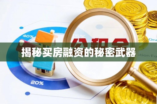 额济纳旗揭秘买房融资的秘密武器