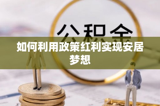 额济纳旗如何利用政策红利实现安居梦想